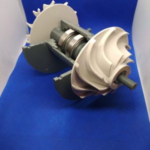 Technologia FFF-Materiał PLA-Model turbosprężarki
